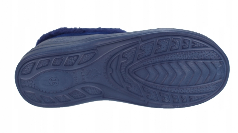 KALOSZE OCIEPLANE LEKKIE DAMSKIE PIANKOWE ZIMOWE Kolor niebieski