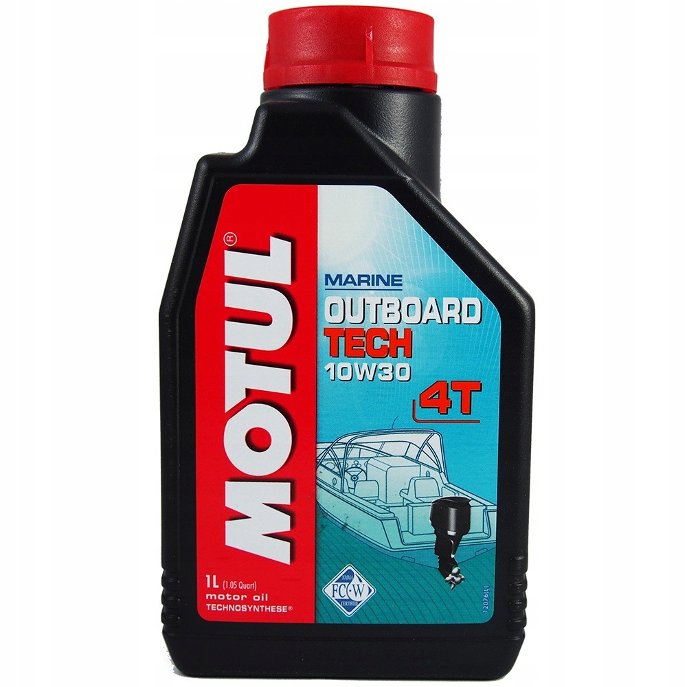 Motul Marine Outboard Tech 4T 10w30 1L olej zaburtowy do łodzi półsyntety