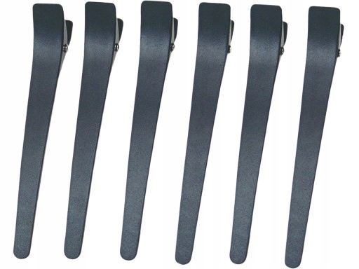 

Ponik's Klipsy, fryzjerskie, 6 sztuk, 12,5cm