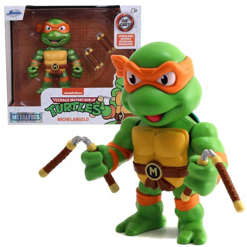 

Wojownicze Żółwie Ninja Figurka Michelangelo 10 cm