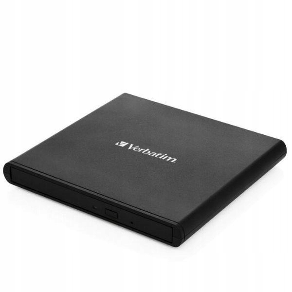 Verbatim Externí vypalovačka Slimline CD/DVD Usb-a kabel Usb-a/usb-a