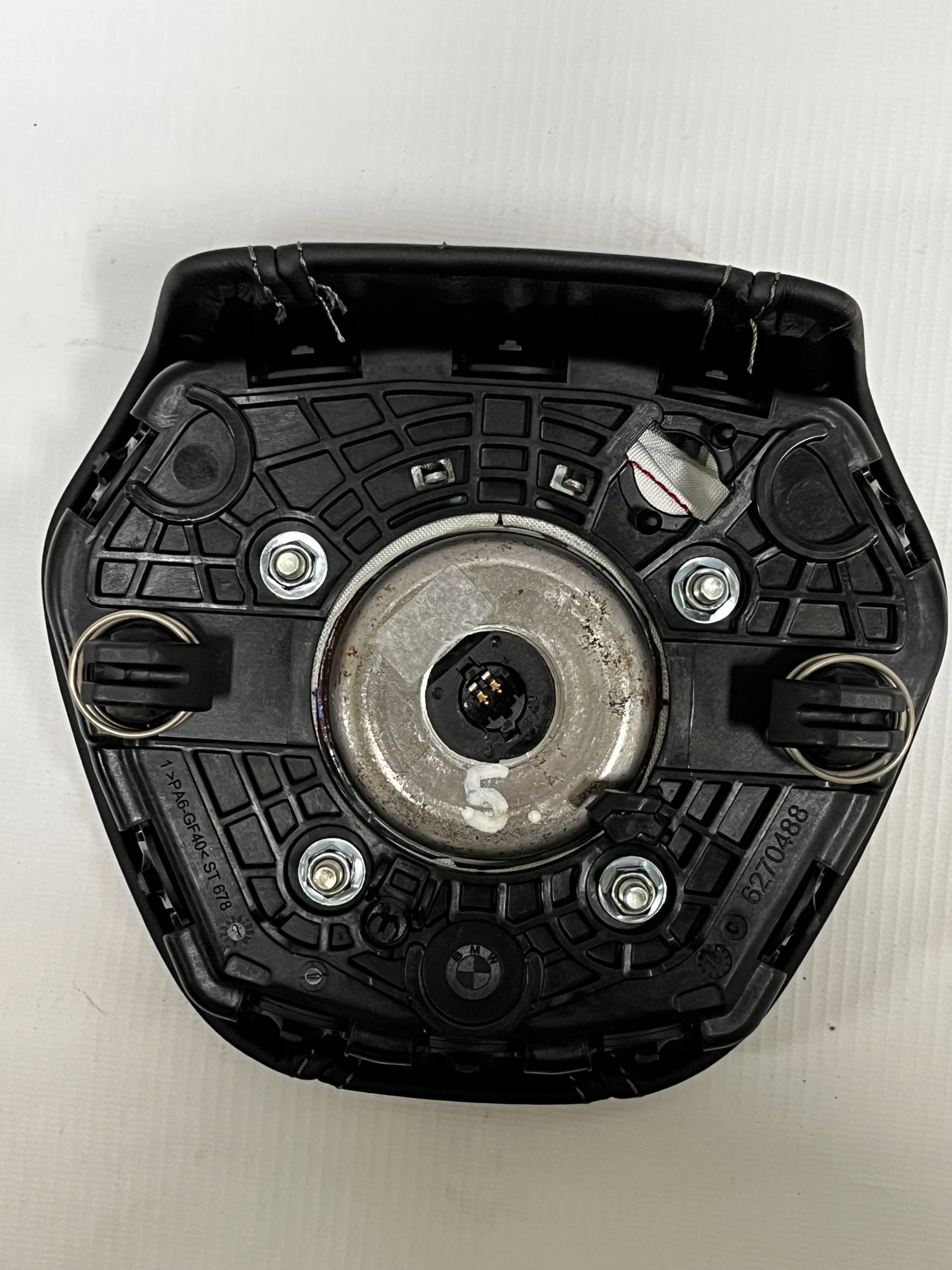 BMW G30 G38 G11 airbag KIEROWCA leather