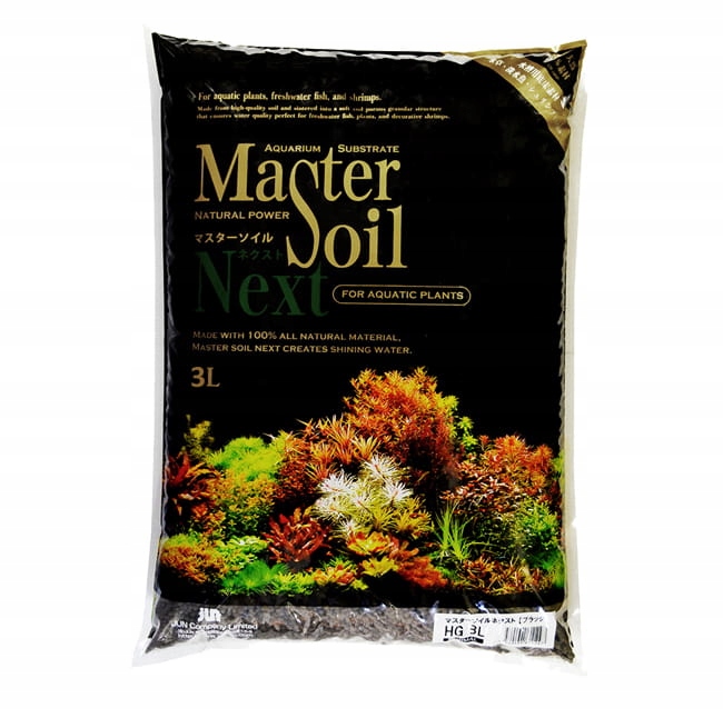 Levně Master Soil Black Powder 3L Japonský aktivní substrát pro akvária