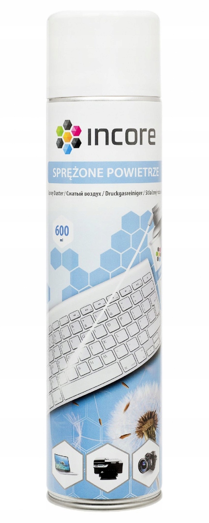 

Sprężone powietrze Incore ISC1280 600 ml
