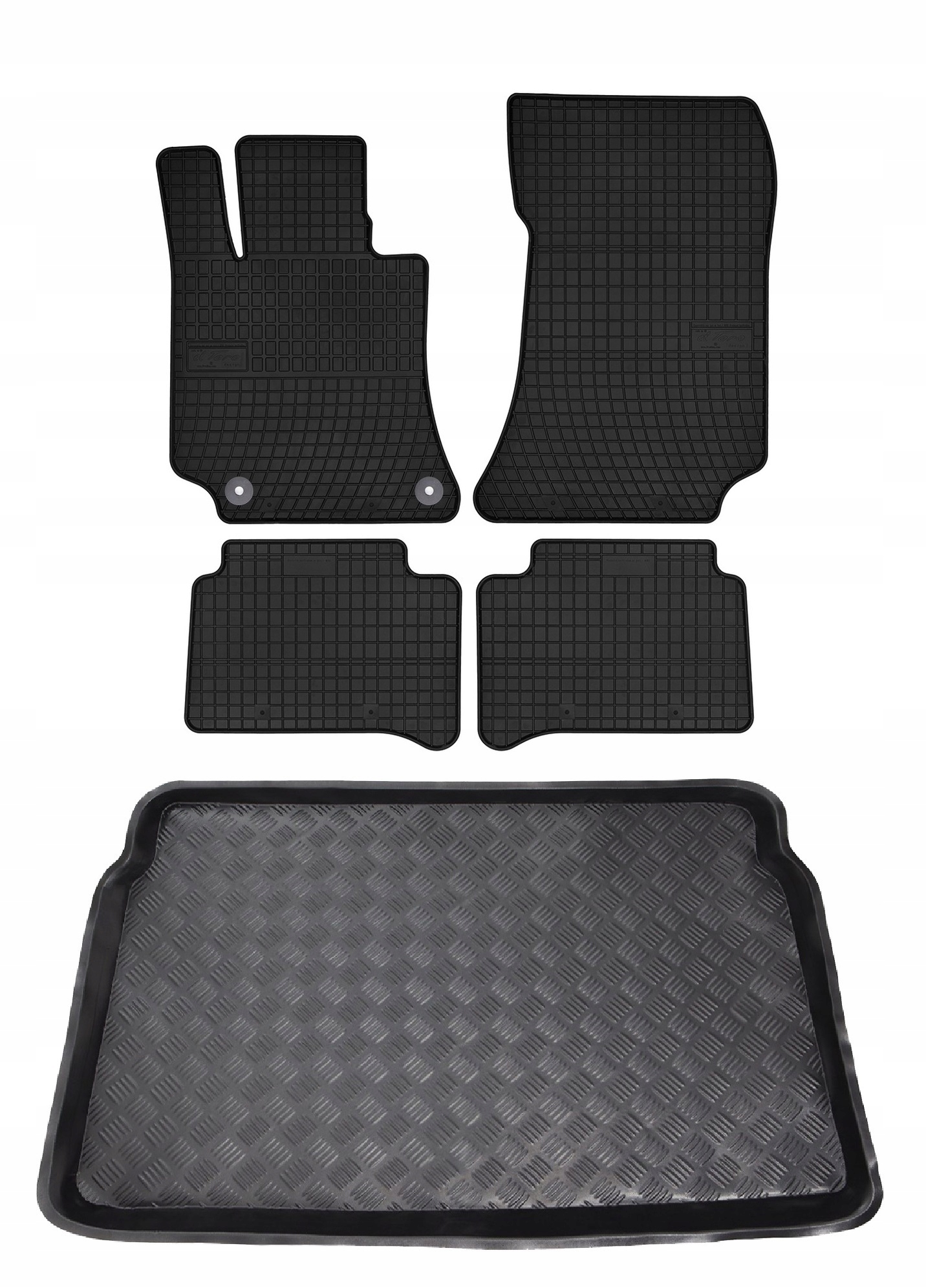 koberečky nosič pro: Mercedes C W204 2007-2014