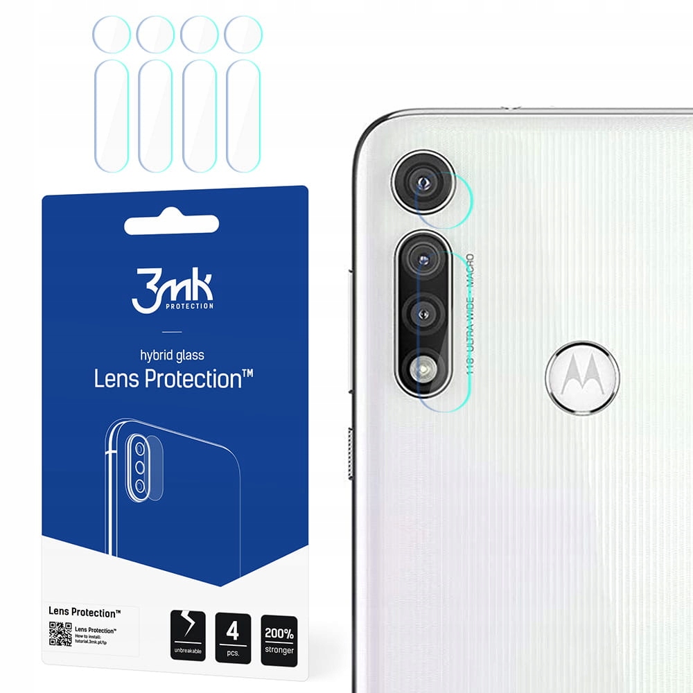 

Szkło hybrydowe na aparat do Moto G Fast 3mk Lens