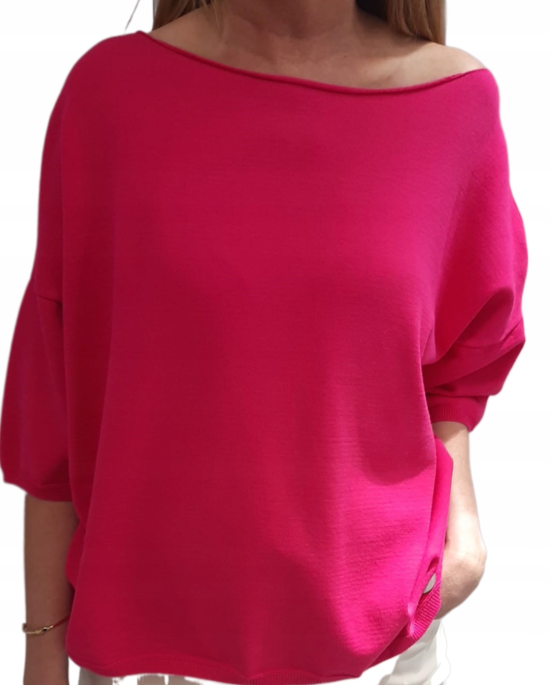 Cocomore Svetr Bluza Růžová Amarantová Nová