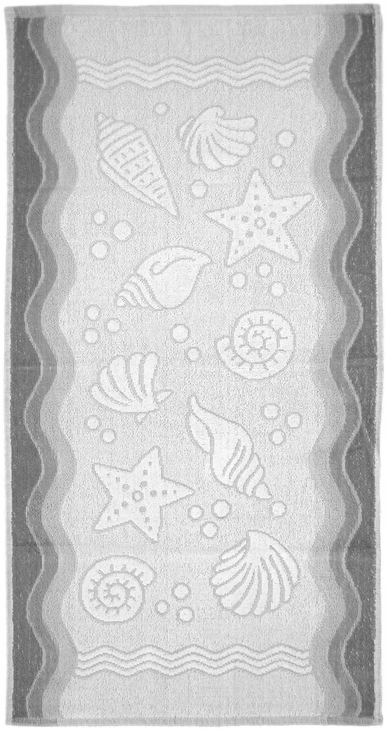

Greno Ręcznik Flora ocean 40x60 popielaty