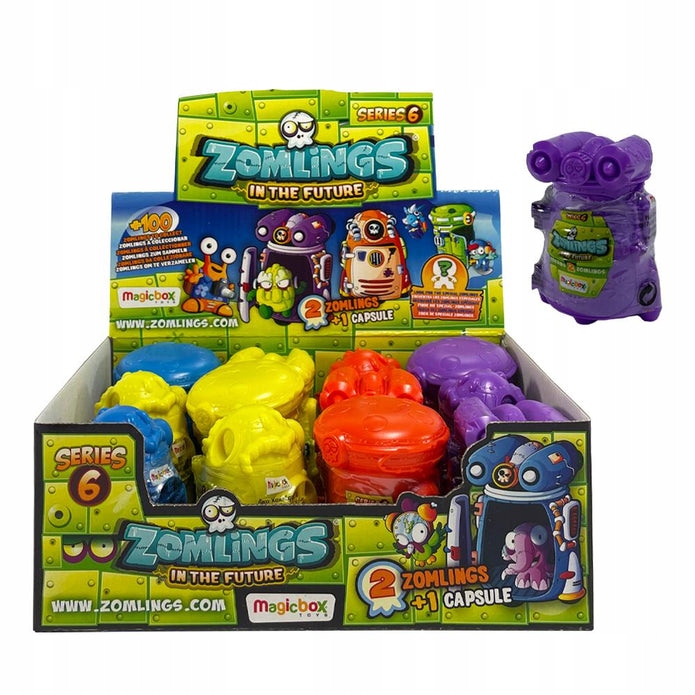 

Figurki Zomlings 6 W Przyszłości Kapsuły