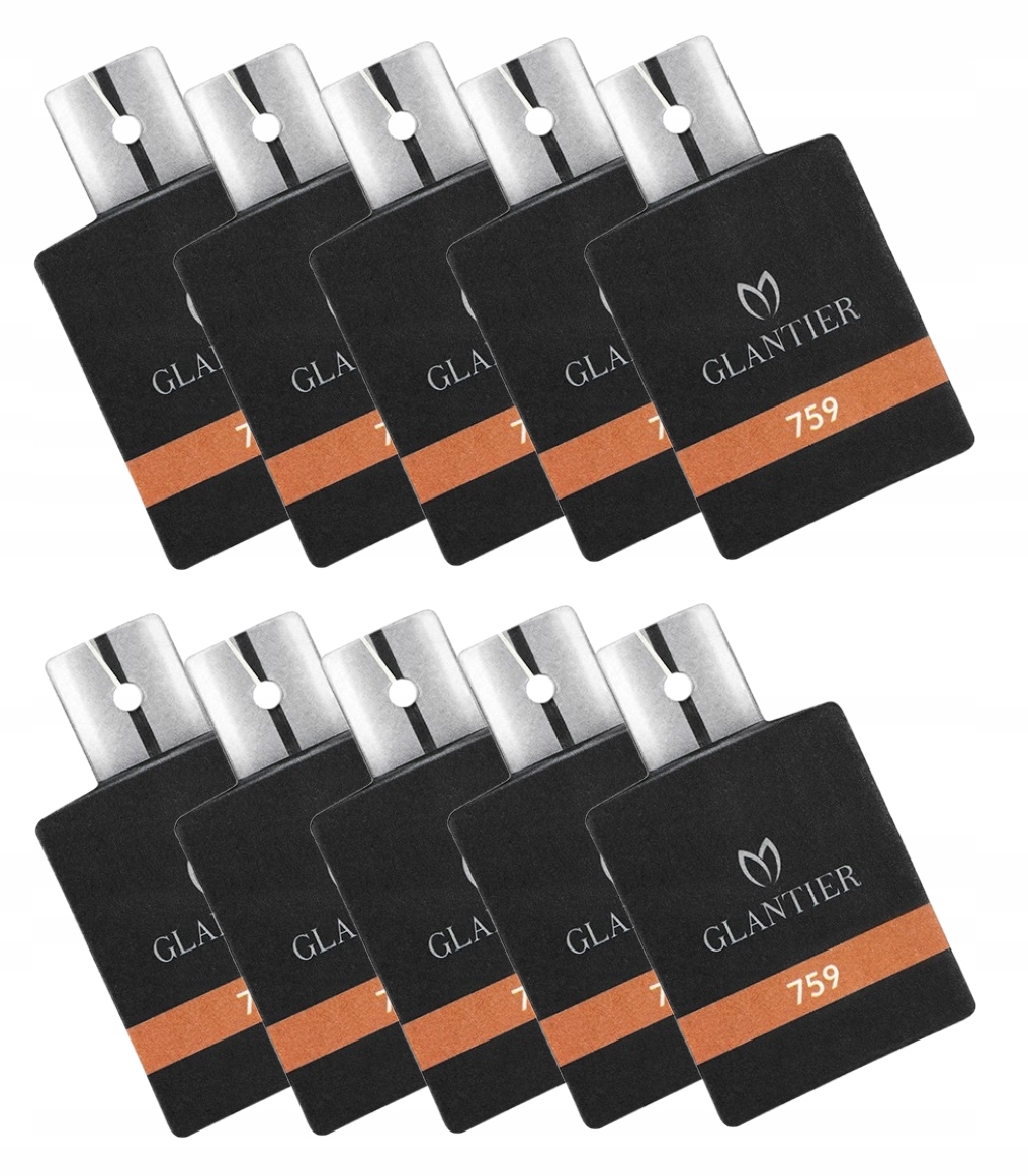 Zestaw 10x Glantier Zapachowa Zawieszka Do Samochodu 759