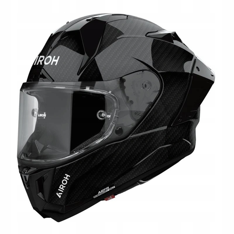 Motocyklová prilba Airoh GP800 Carbon Gloss čierna Darčeky