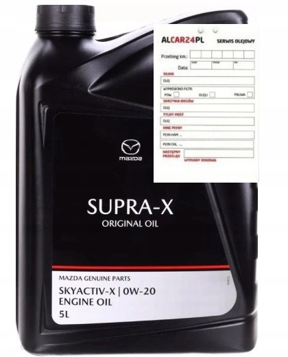 

Olej 0W20 Mazda Dexelia Supra-x Skyactiv-x 5L