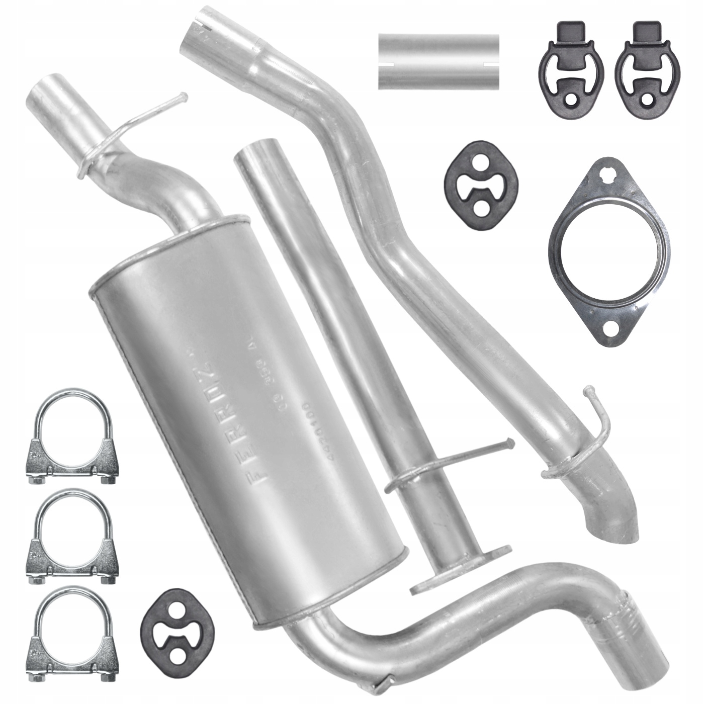 Глушник комплект для Ford Focus C-Max і 1 MK1 2.0 TDCI