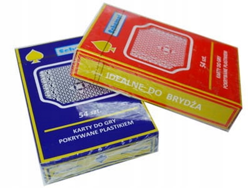 KLASYCZNE KARTY DO GRY POWLEKANE TALIA Wydawca Schemat