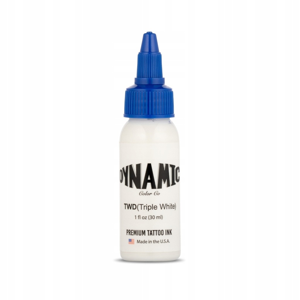 Barva na tetování Dynamic Triple White Twd 30 ml Bílá Extra Biel Ink