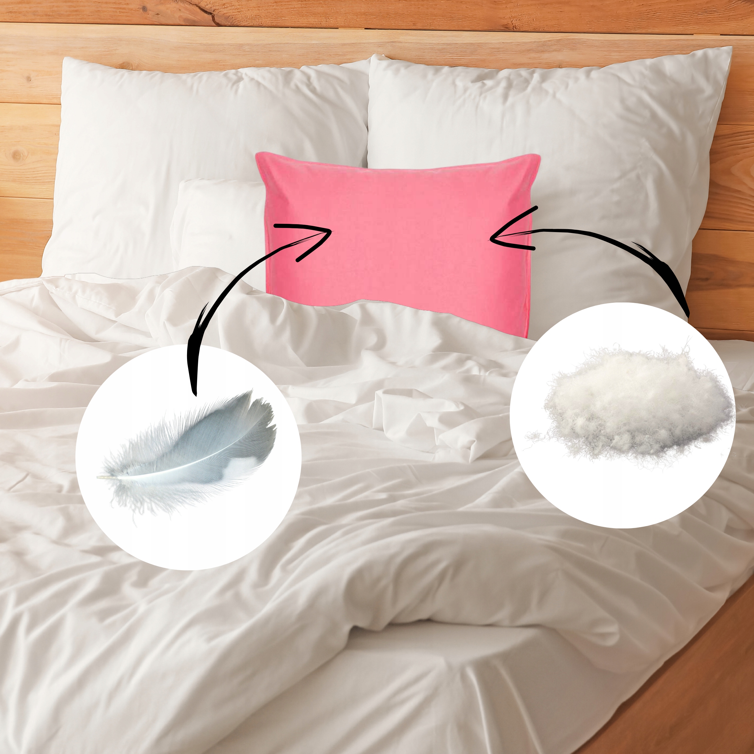 Wsyp "ANDRYCHOWSKI" na poduszkę 40x40 Marka bez marki