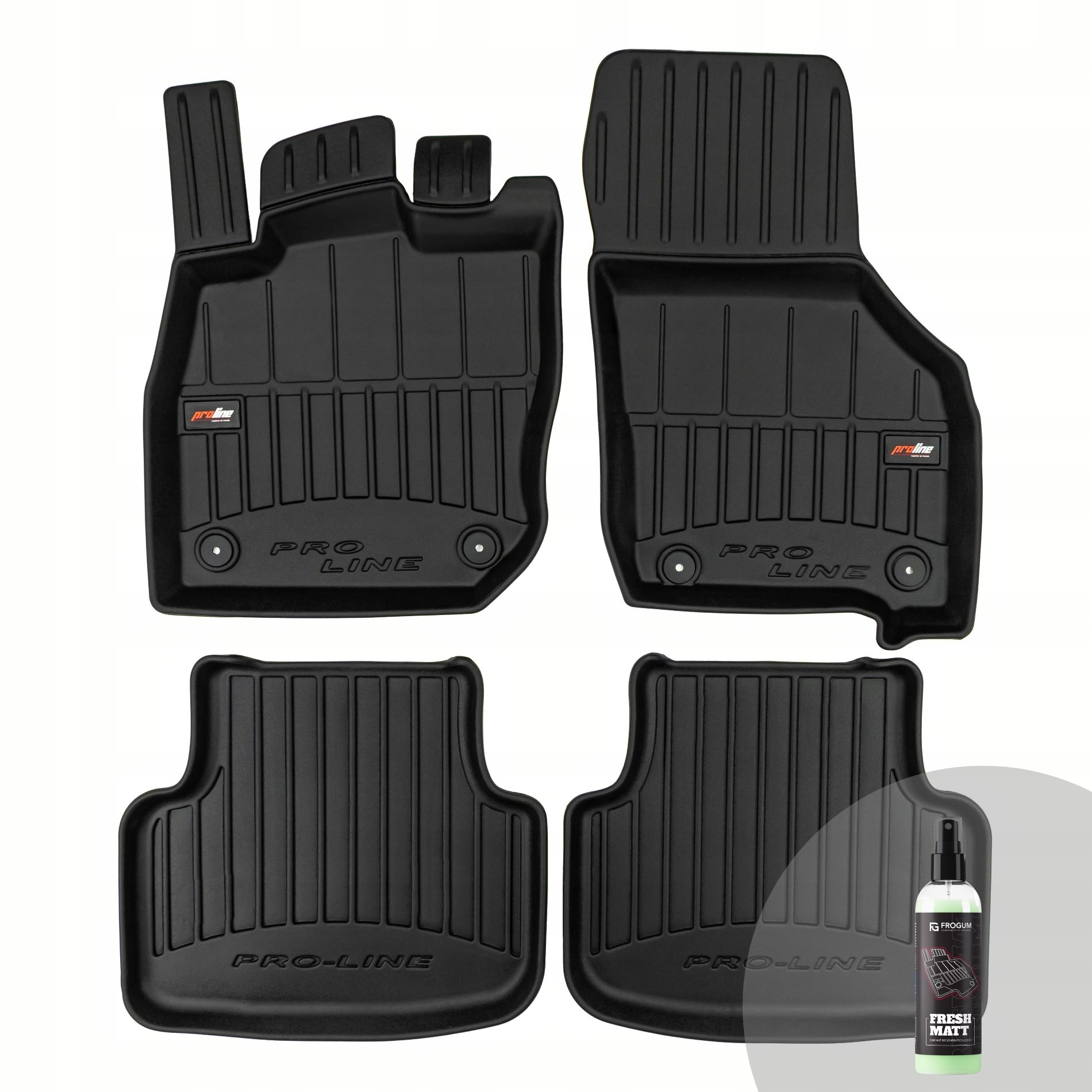 Frogum 3D gumové koberce pro Škoda Octavia IV od roku 2019