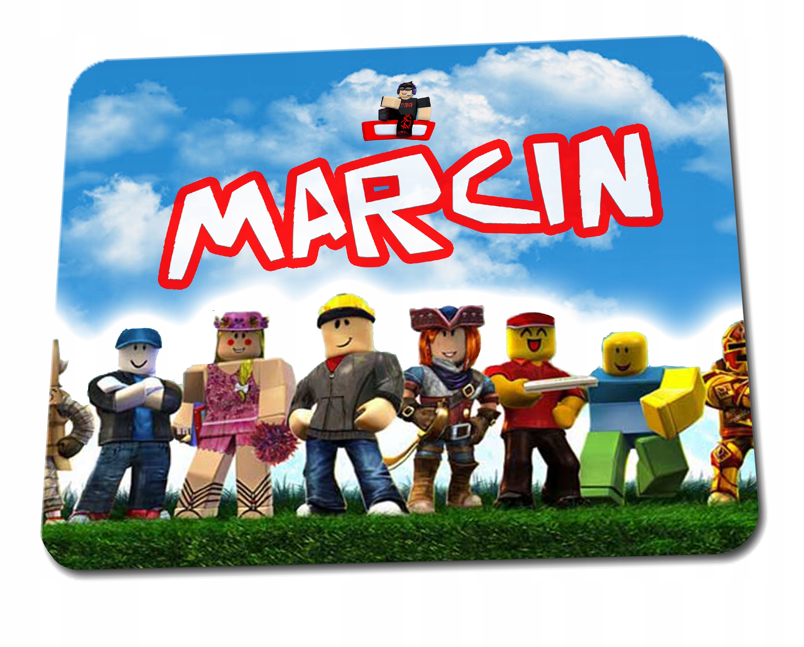 PODKŁADKA POD MYSZ - ROBLOX - TWOJE IMIĘ !