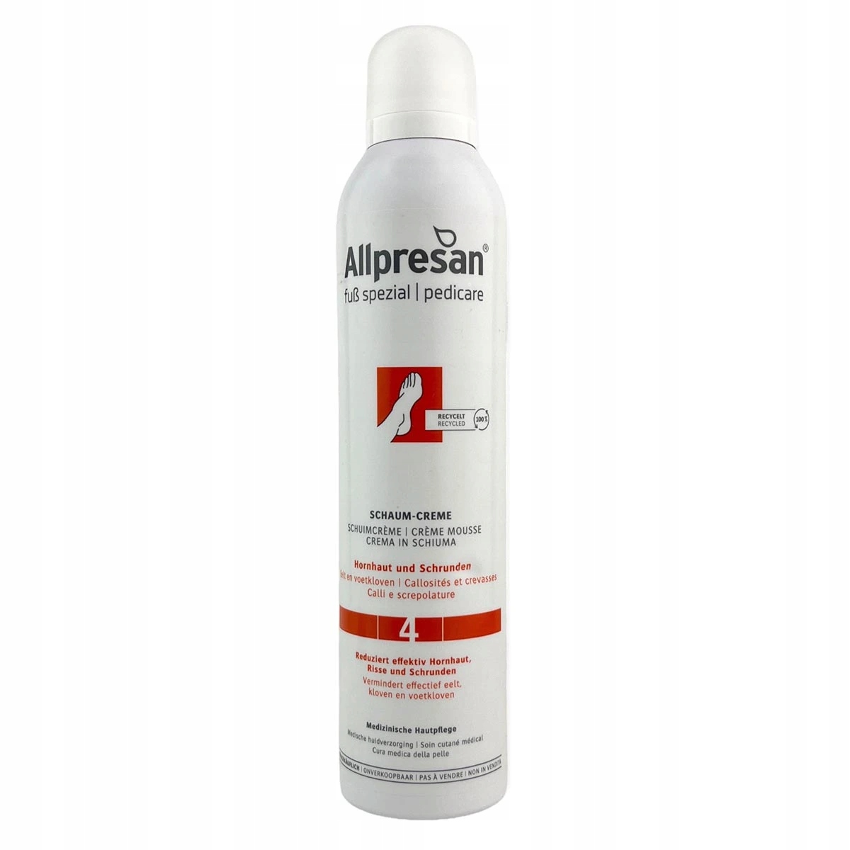 Allpresan PediCARE Krémová pěna č.4 na zrohovatělou pokožku 300 ml