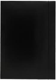 

Teczka z gumką czarna Barbara A4