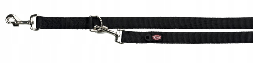 

Trixie Smycz podwójna Premium dla psa czarny; L-XL