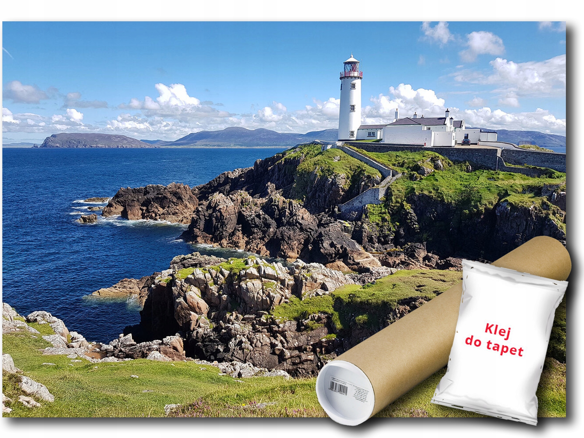 Fototapeta Flizelina Lucerna Fanad Head Lighthouse Irsko Pohled 208x146