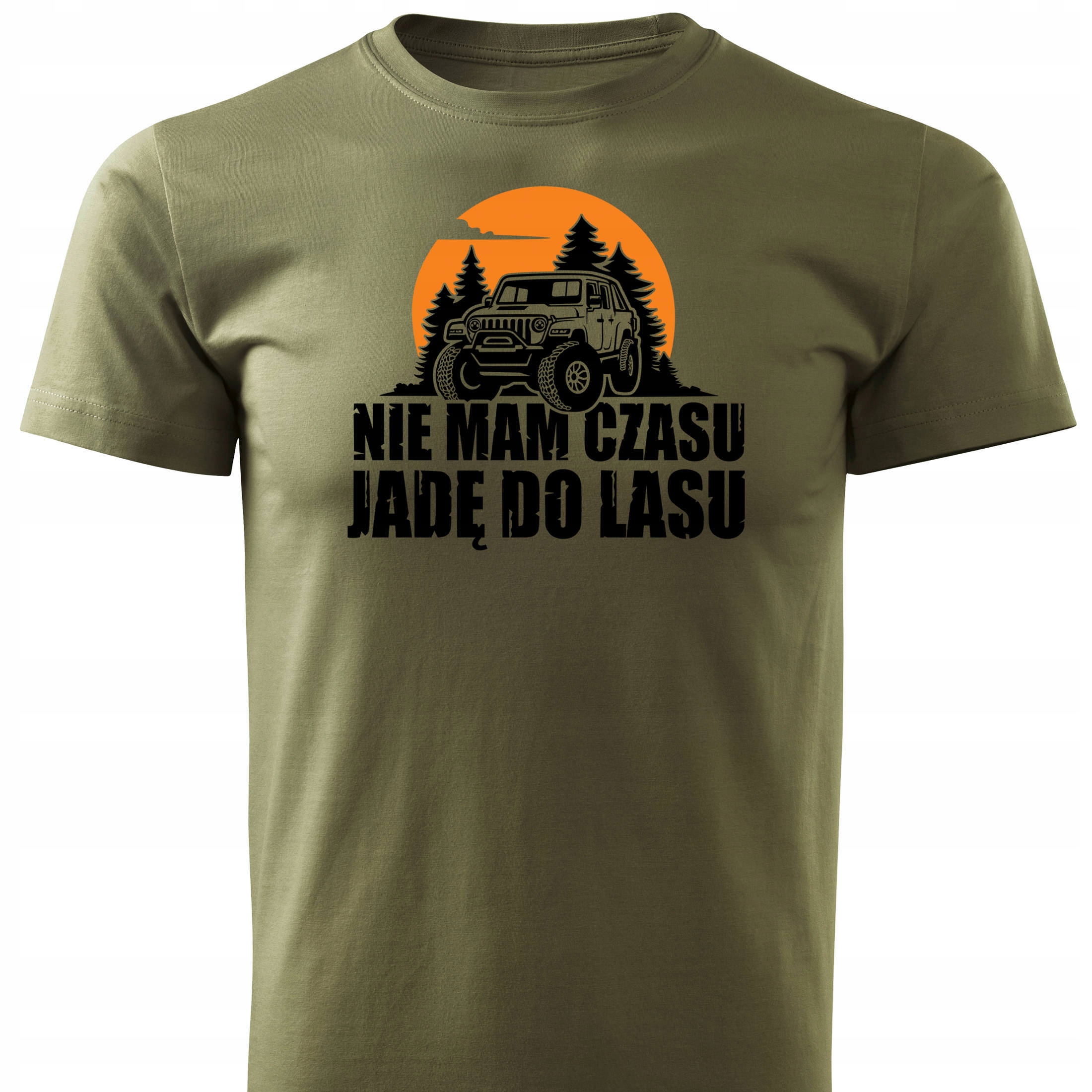 

Koszulka khaki moro Nie Mam Czasu Jadę Do Lasu