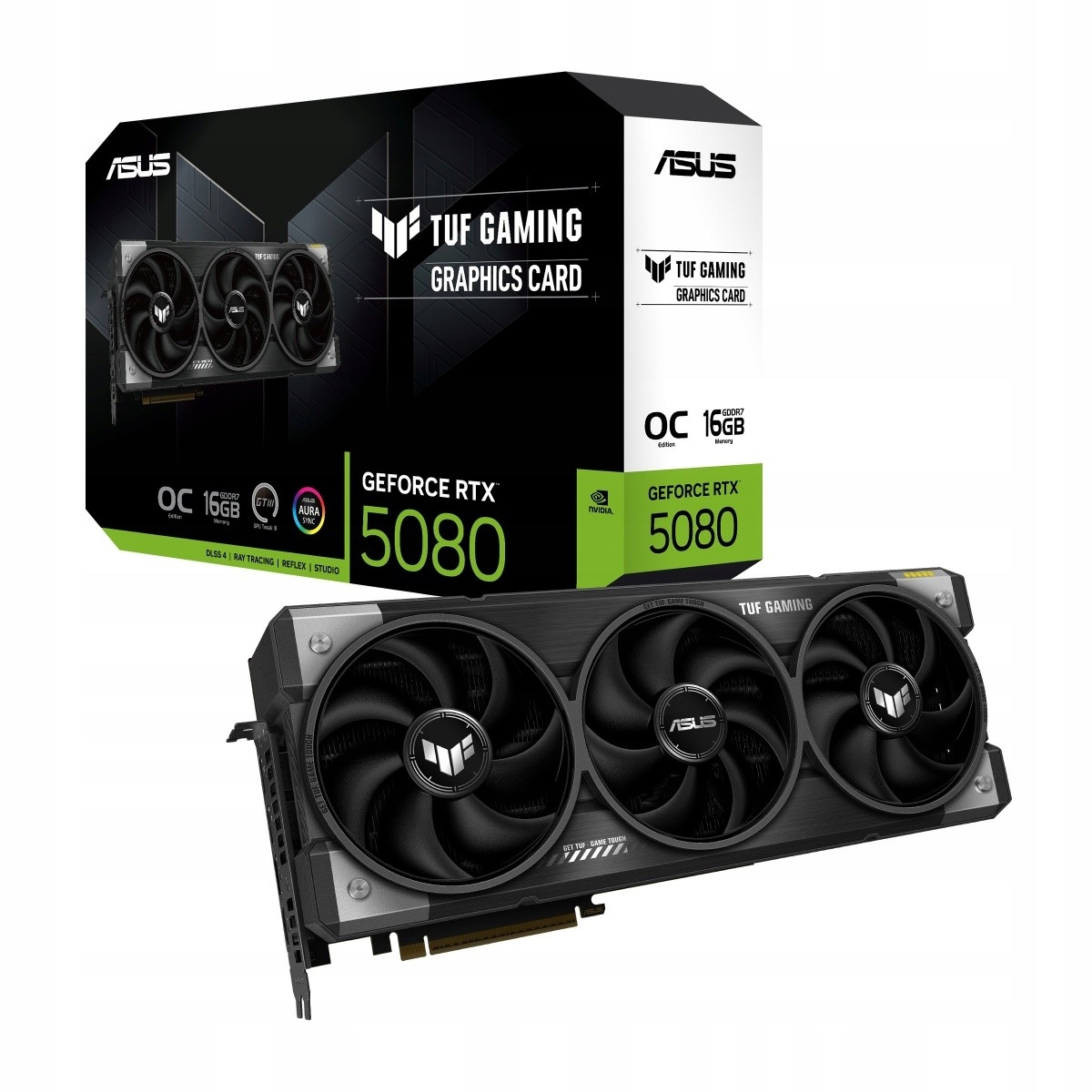 Karta graficzna Asus GeForce Rtx 5080 Tuf Gaming 16 Gb