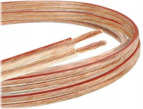 

przewód głośnikowy miedziany 2x1mm TLYp 1metr