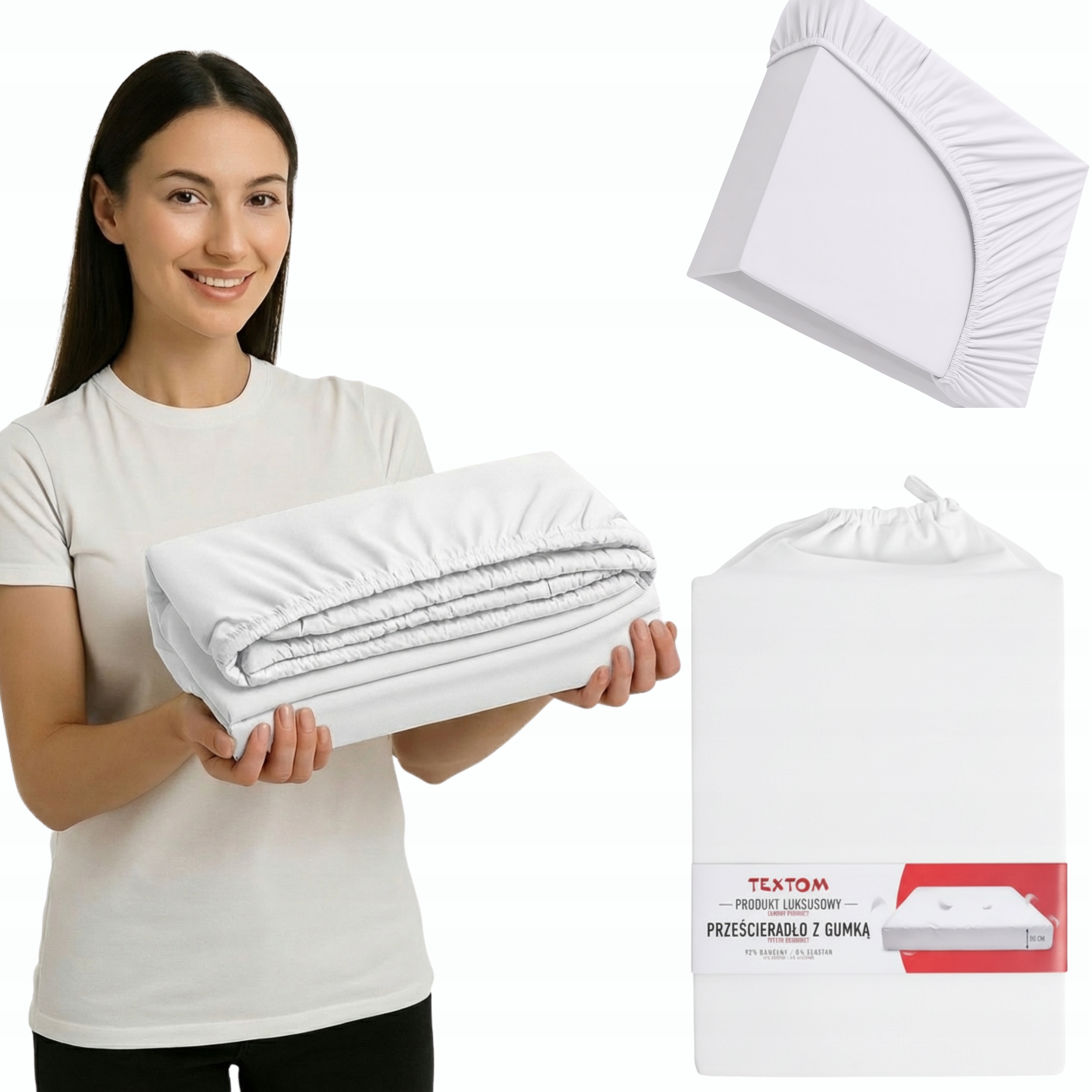 Prostěradlo 140x200 +35 S Gumičkou Vysoká Matrace S Elastanem Tlusté Premium