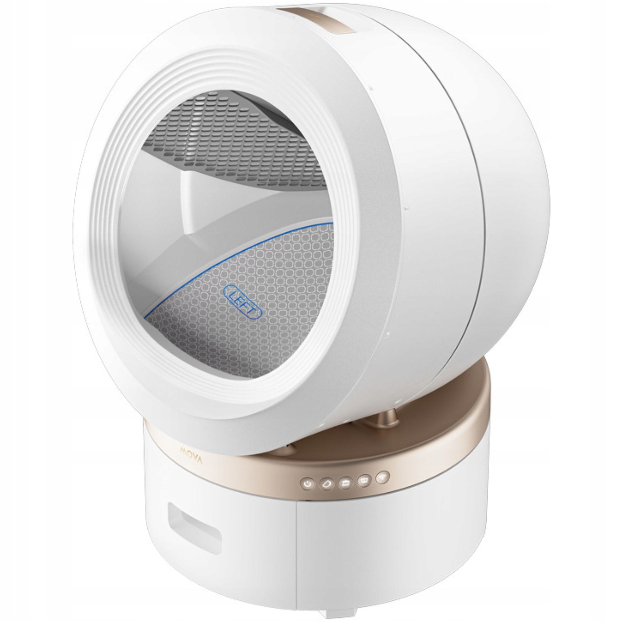 Kuweta samoczyszcząca Mova L10 Prime Biała Systemem dezodoryzacji