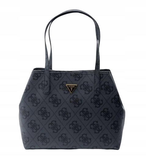 Guess Dámská Kabelka Černá S Zlatým Logem 27x32 Gnb