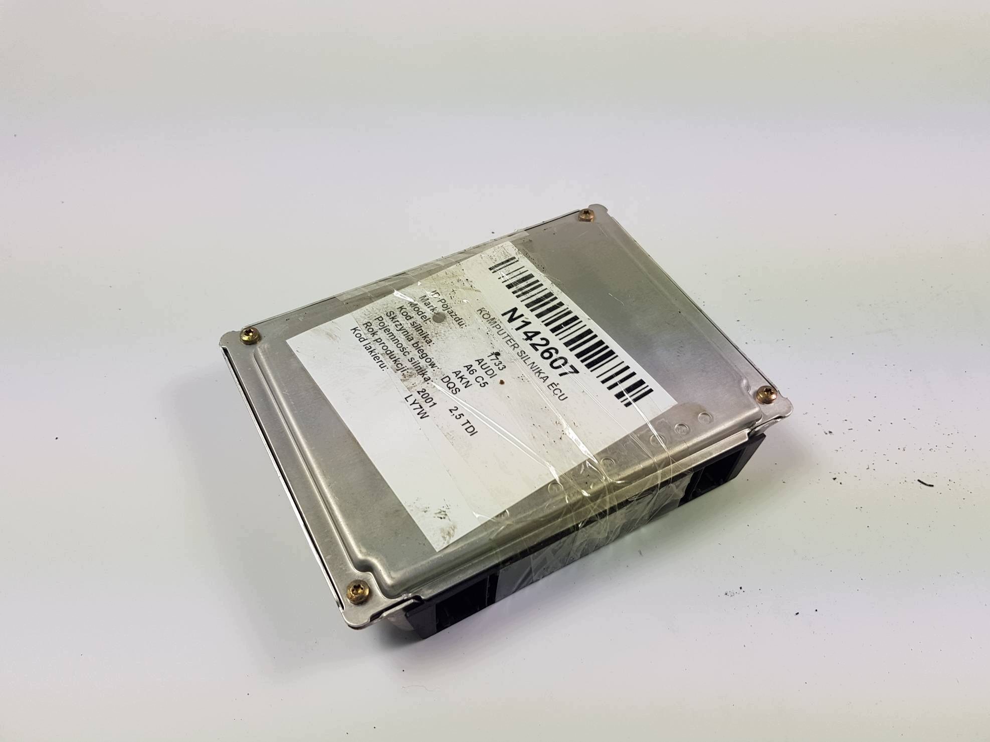 computer of the engine ECU 4B0907401AE AUDI A6 C5