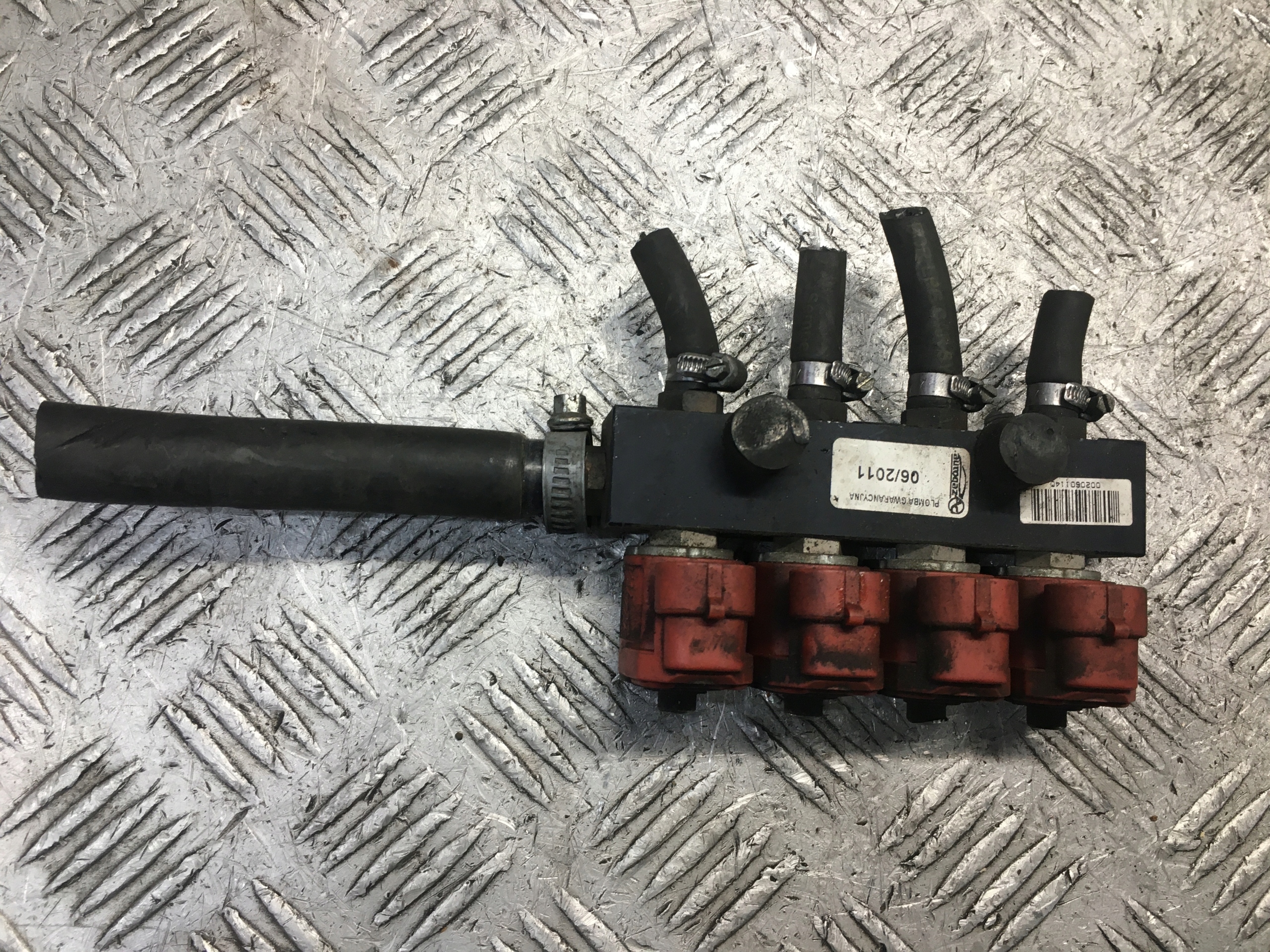 LISTWA WTRYSKOWA GAZU LPG VALTEK 67R010104