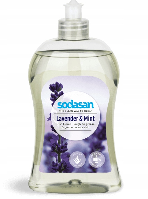 

Sodasan Płyn do mycia naczyń lawenda mięta 500 ml