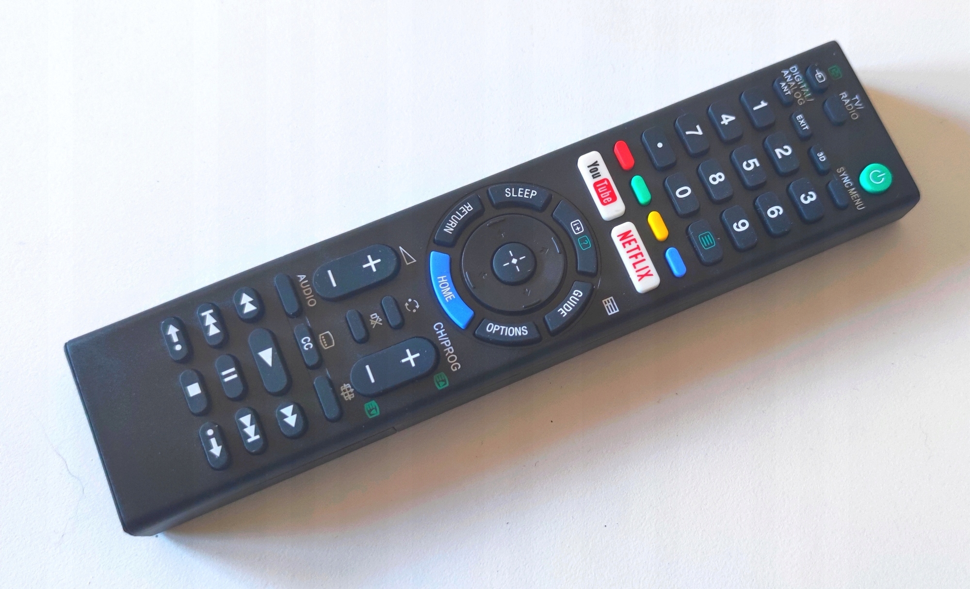 PILOT DO TV SONY UNIWERSALNY HD 4K NETFLIX YOUTUBE