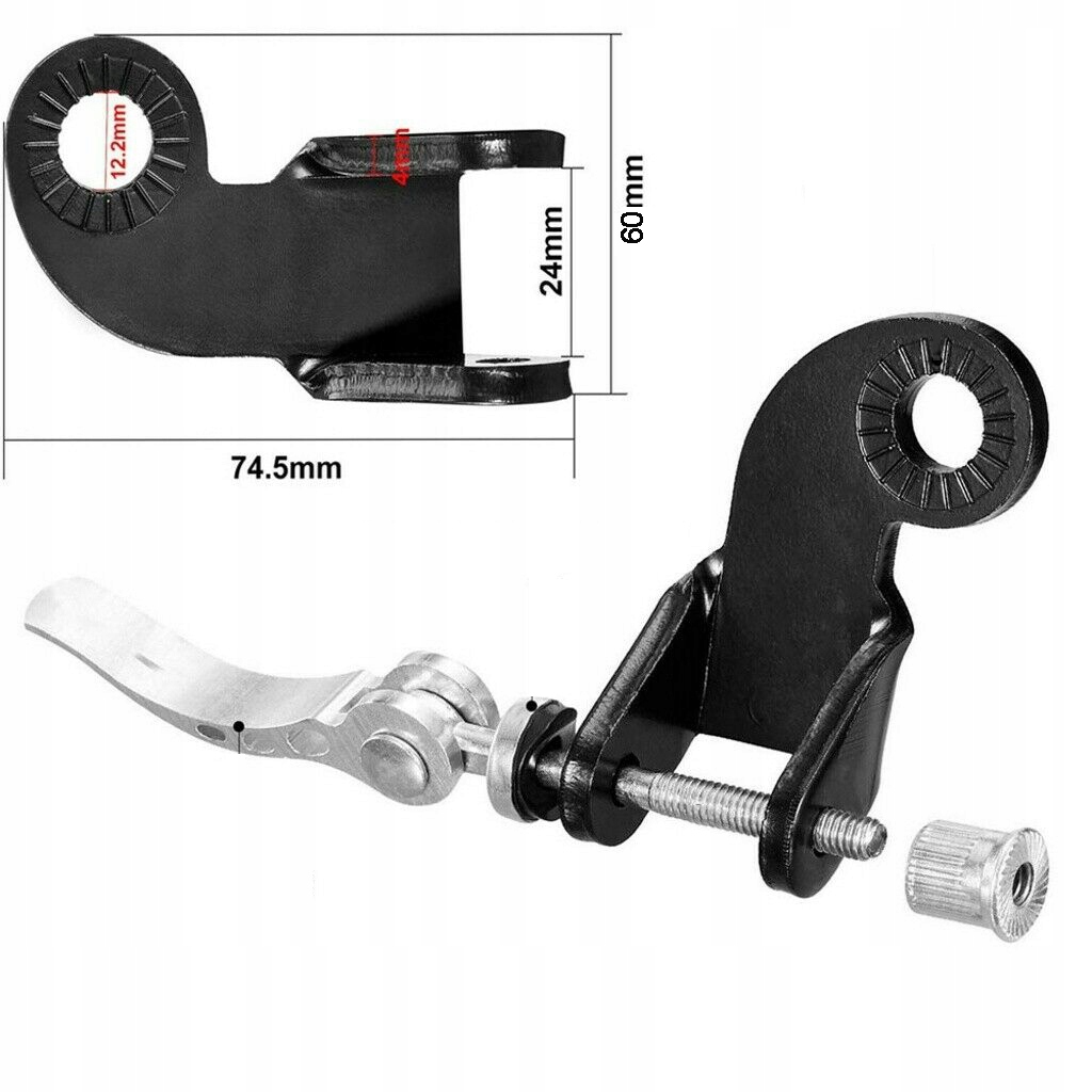 ZACZEP DO PRZYCZEPKI ROWEROWEJ PASEK WÓZKI METAL Model Paski do holowania roweru na zewnątrz