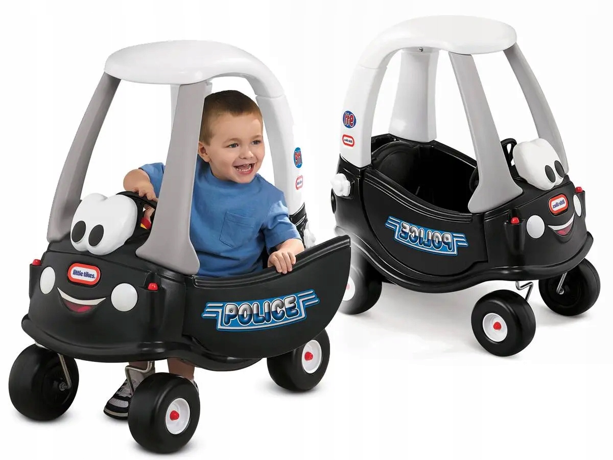 

Little Tikes Cozy Jeździk Policja Radiowóz Czarny