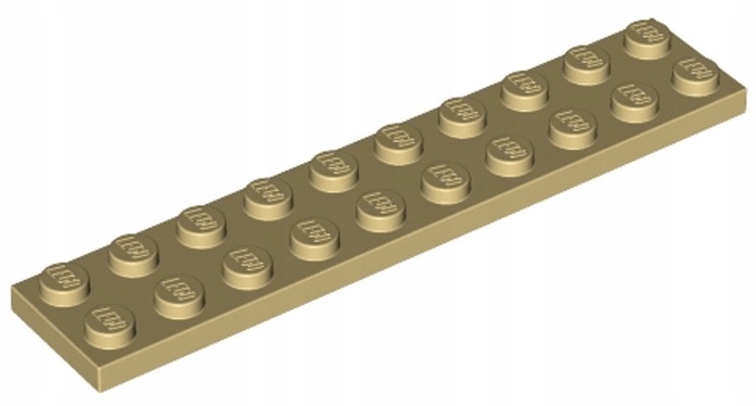 

Lego Płytka 2x10 Beżowa/Tan (3832/4249019) 1szt