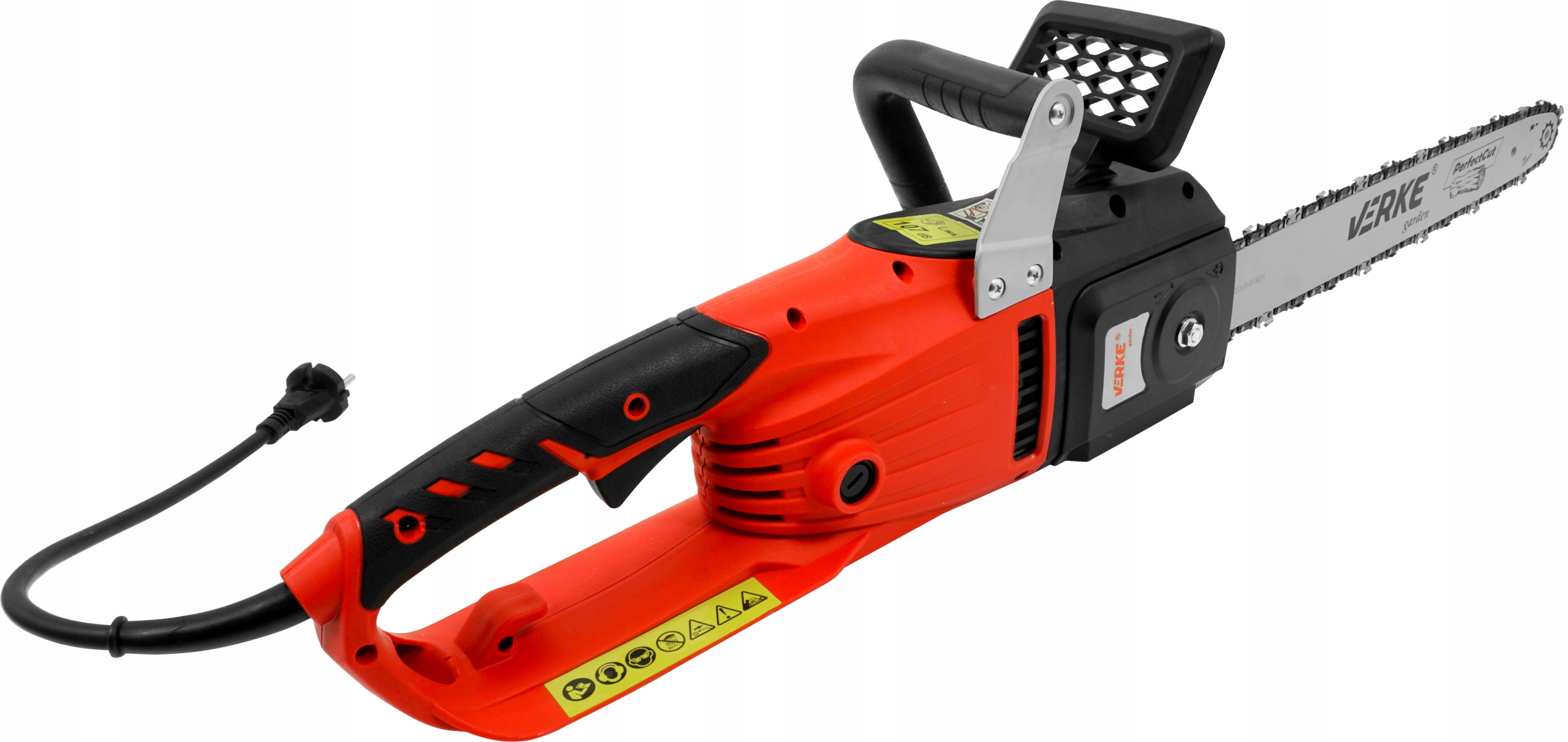 PIŁA ŁAŃCUCHOWA PILARKA ELEKTRYCZNA ŁAŃCUCHOWA DO CIĘCIA DREWNA DRZEWA 45CM Zasilanie sieciowe