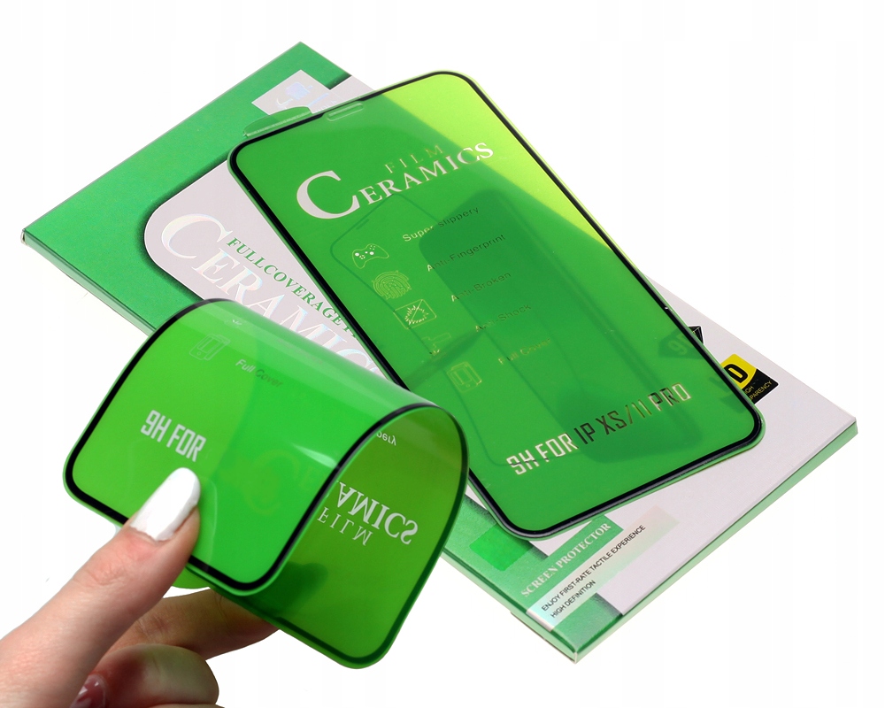 

Szkło Hybrydowe Pełne do iPhone X / Xs / 11 Pro