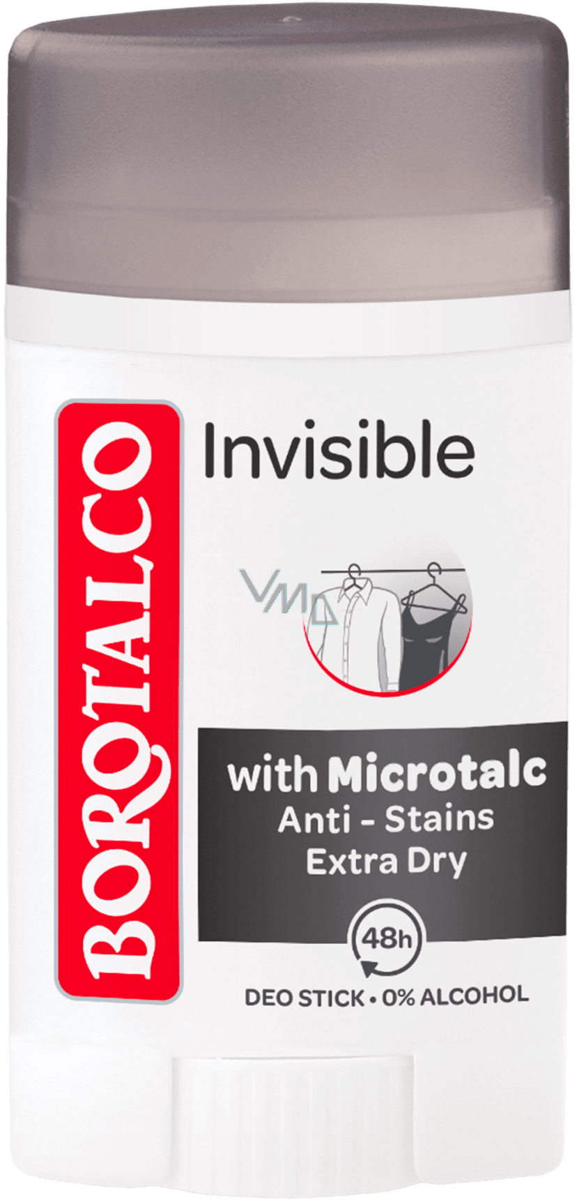 Borotalco Invisible antiperspirant dezodorant stick unisex 40 ml