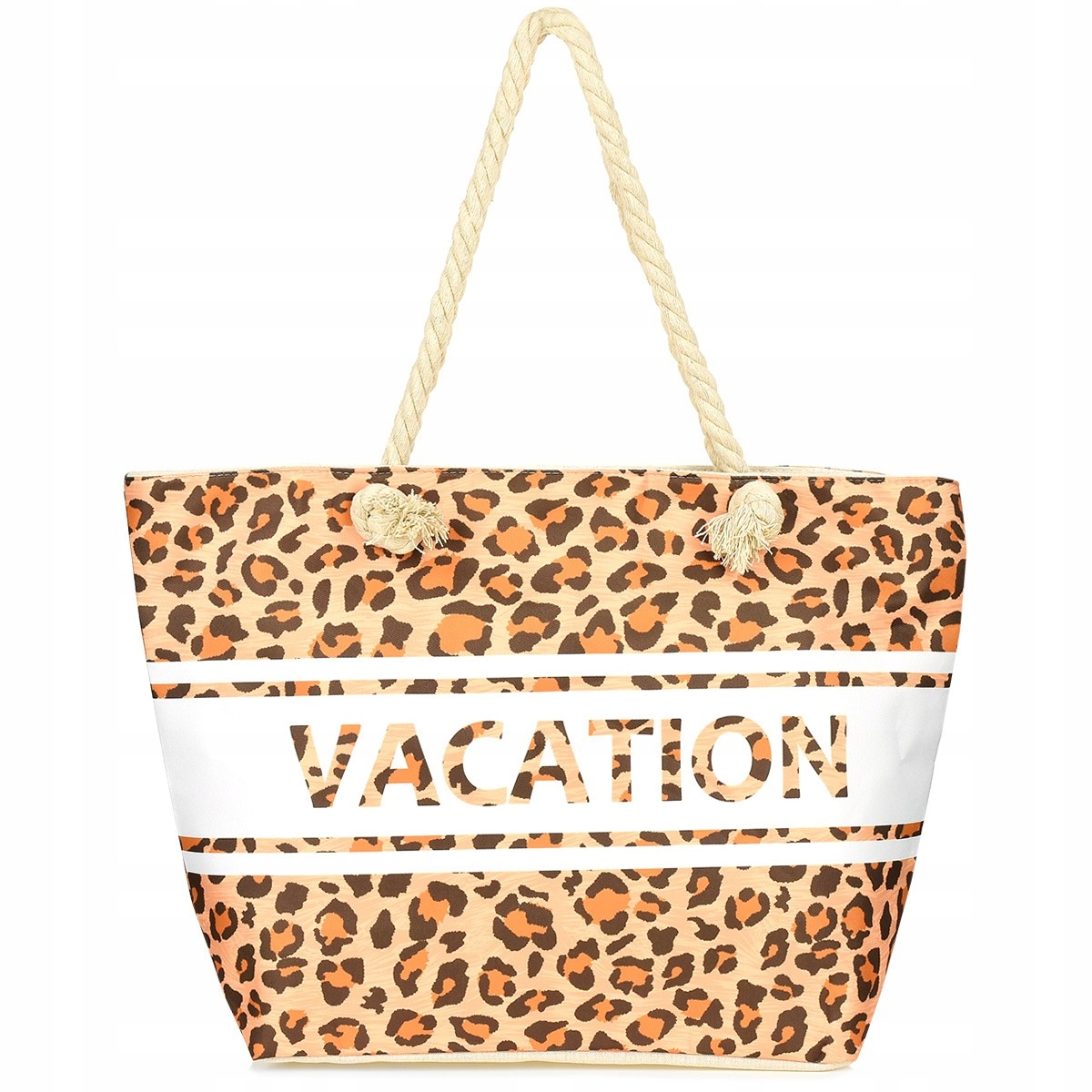 Pojemna torba plażowa na plażę torebka lekka