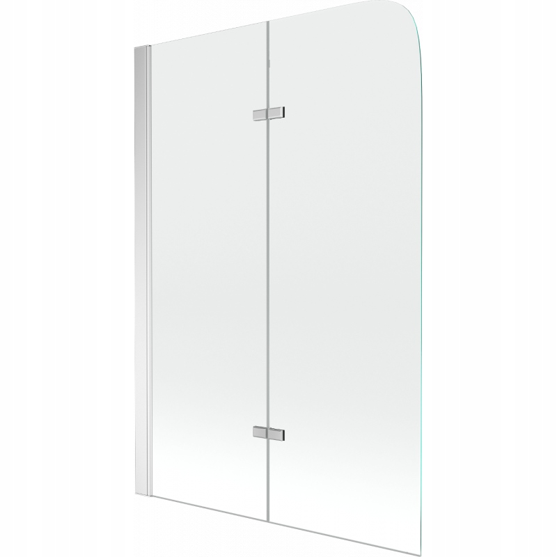 Mexen Felix vanová zástěna 100 x 140 cm Chromovaná