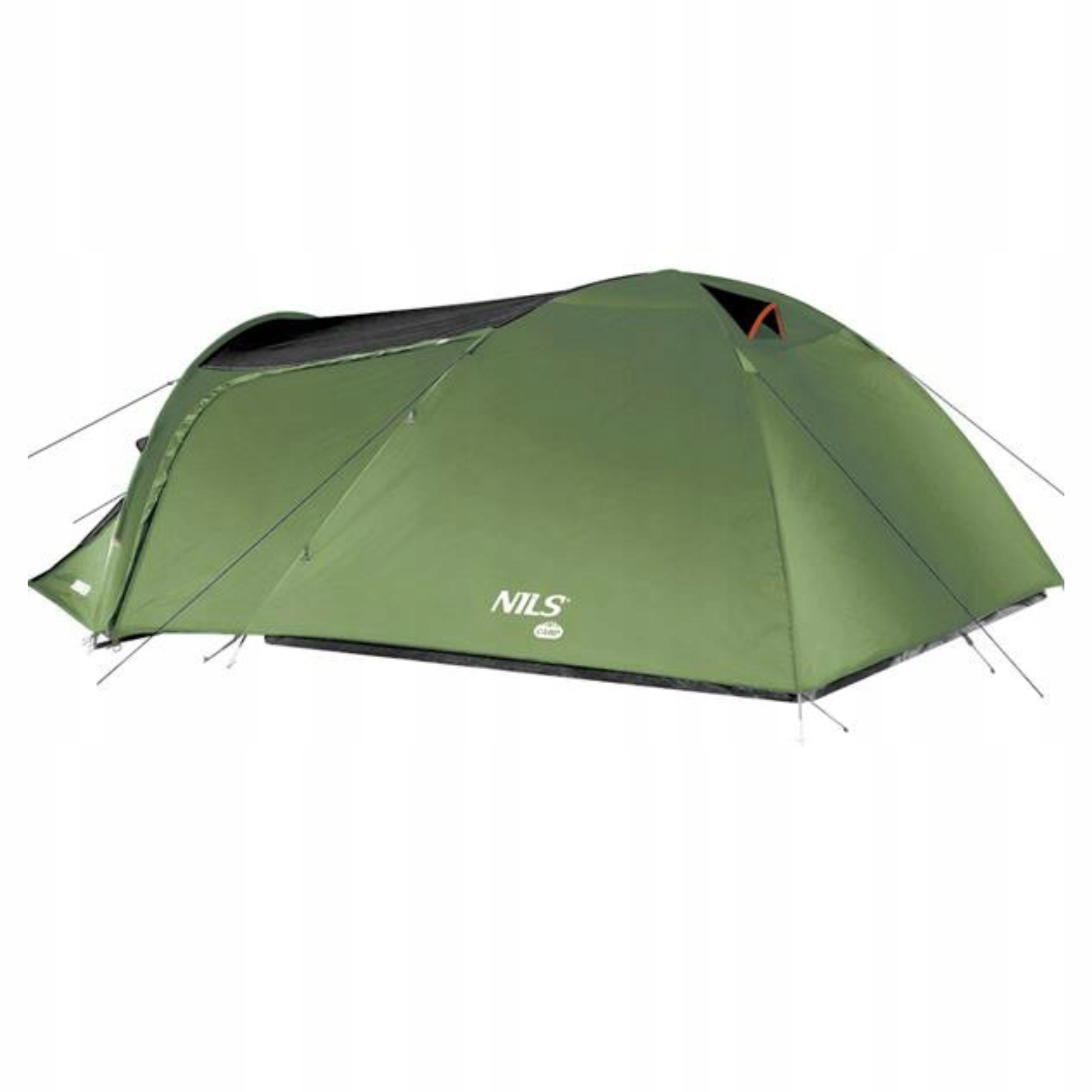 Rodinný stan pro 3 osoby, zeleno-šedý, kempingový Nils Camp NC6312
