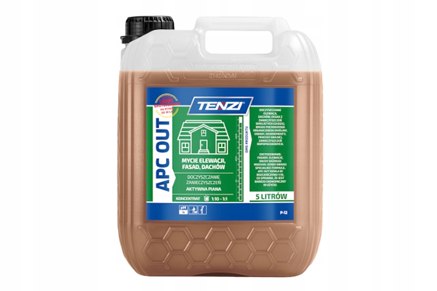 Levně Tekutý koncentrát pro čištění silných nečistot fasád a fasádních střech