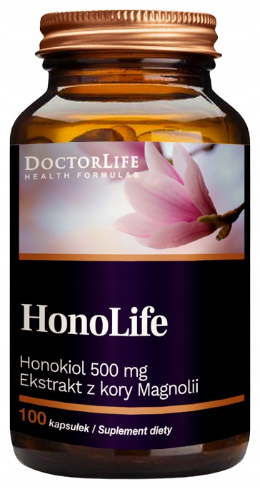 Doctor Life HonoLife Výťažok z Magnolia Honokiol 98% 100kap. Nespavosť