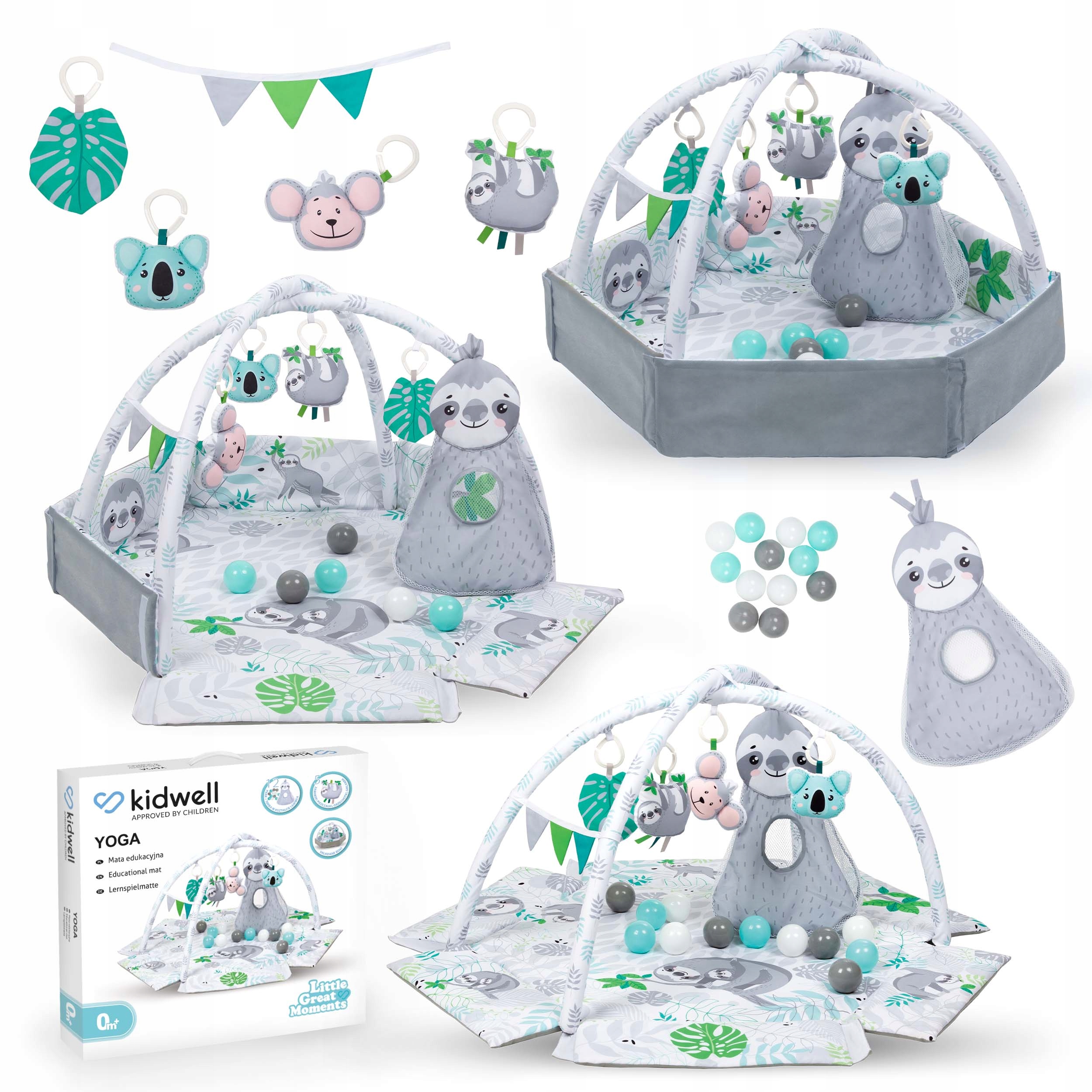 

Mata edukacyjna interaktywna Kidwell Yoga