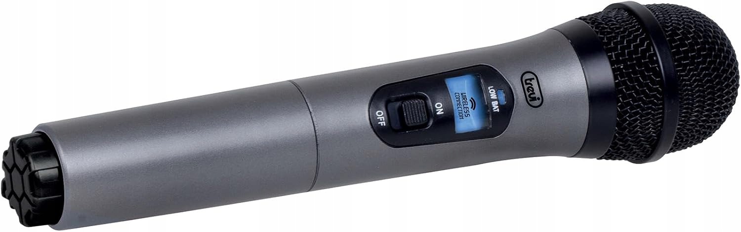 Bezdrátový mikrofon Trevi Em 401 Uhf jack 6,3 mm, dosah 20 m