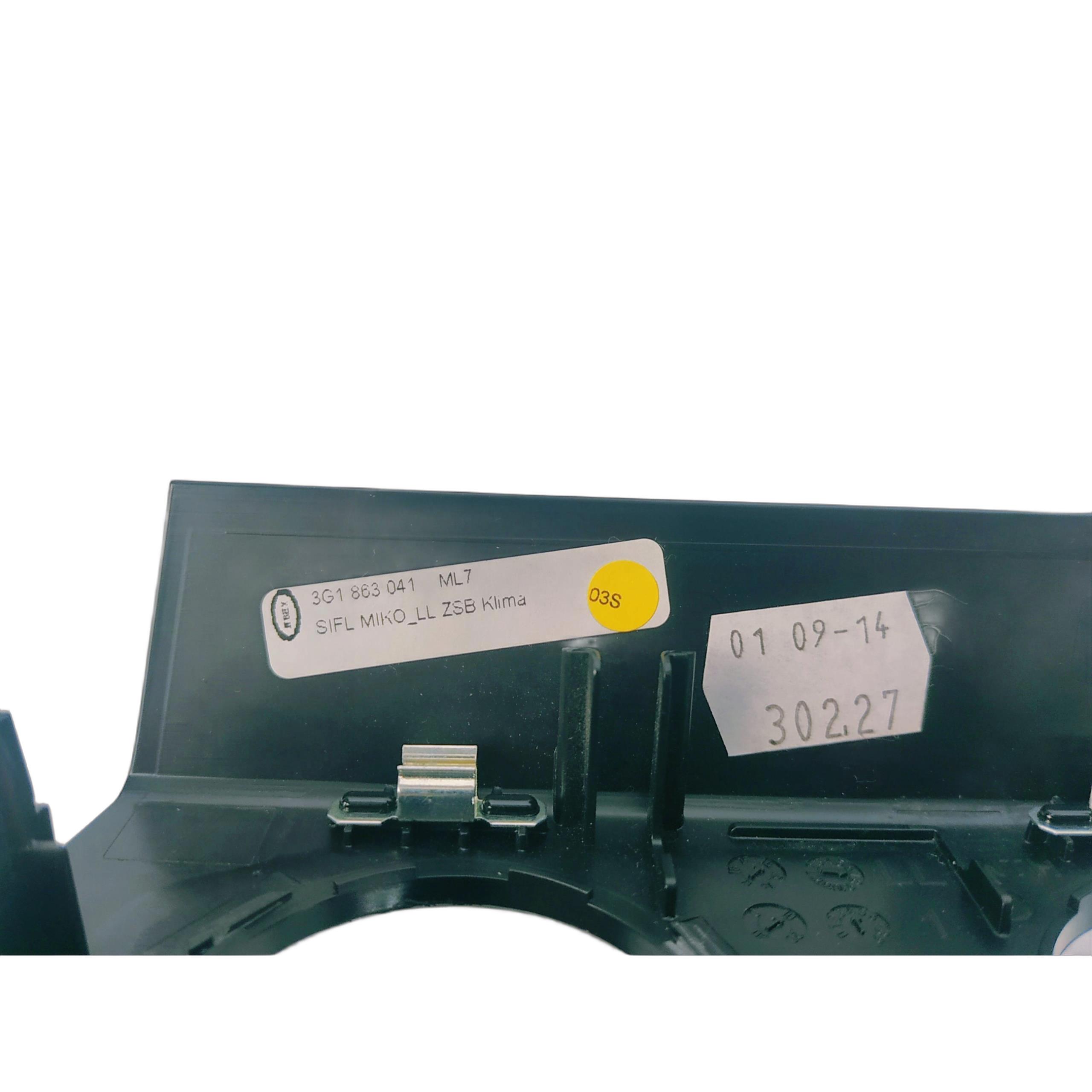 RAHMEN PANELU klimaanlage VW PASSAT B8 3G1863041